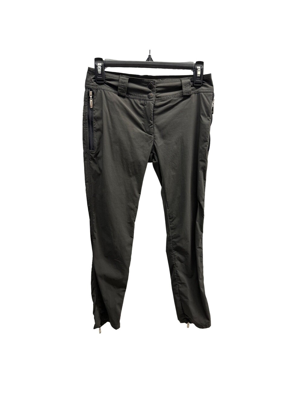 Anatomie Gray Ankle Zip Travel Pants XS